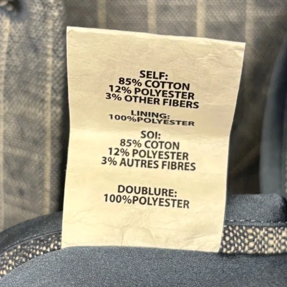 RAMY BROOK Womens Lilianna Double Breasted Striped‎ Blazer Size 0 Pinstripe Blue